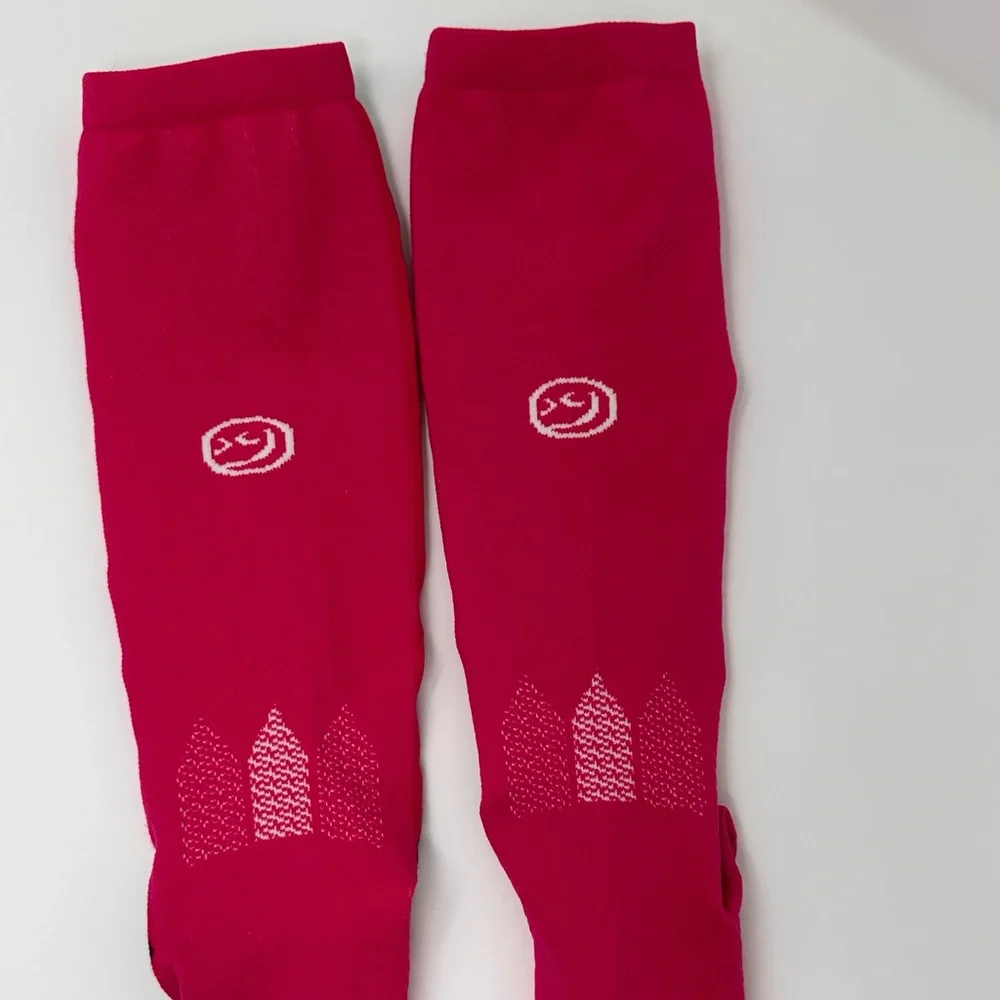 Crazy Compression Hot Pink Compression Socks Y2K Athleisure Statement | Sm/Md